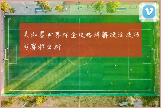 美加墨世界杯全攻略详解投注技巧与赛程分析